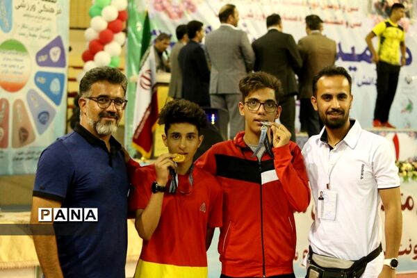 اهدای مدال روز دوم مسابقات ورزشی کشور
