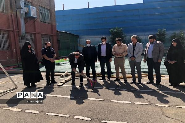 انجام عملیات اجرایی طرح شهید سلیمانی در منطقه 8