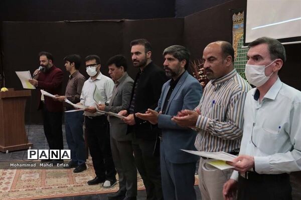 آیین تجلیل از برگزیدگان مسابقات فرهنگی هنری در آباده