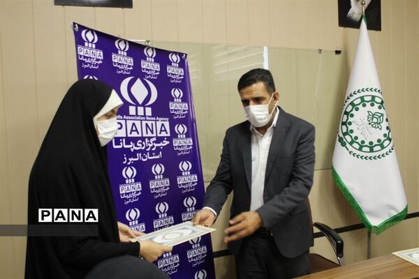 آیین تجلیل از خبرنگاران  پانای استان البرز به‌مناسبت روز خبرنگار