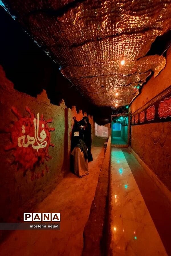 برپایی نمایشگاه روضه رضوان در نوش‌آباد، آران و بیدگل