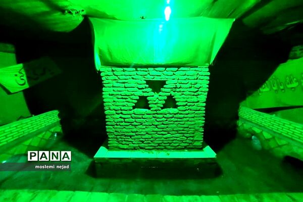 برپایی نمایشگاه روضه رضوان در نوش‌آباد، آران و بیدگل