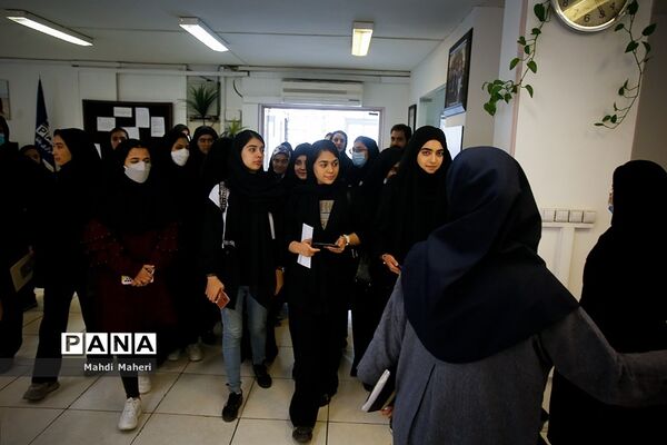 حضور دانش‌آموز خبرنگاران شهرستان‌های استان تهران در خبرگزاری پانا
