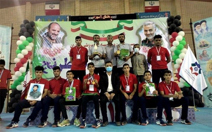 تیم دوومیدانی پسران استان بوشهر در مسابقات کشوری مقام سوم را کسب کردند