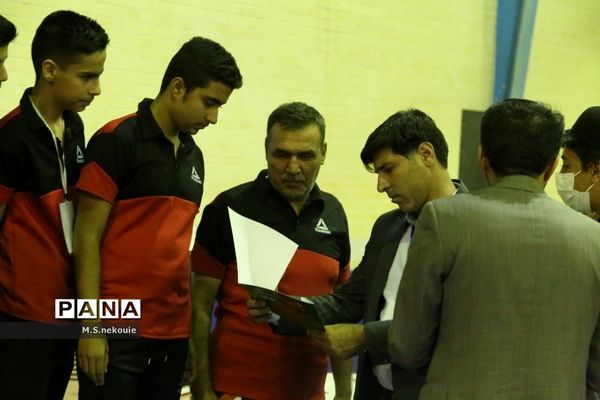 اختتامیه مسابقات شطرنج دانش‌آموزی کشور