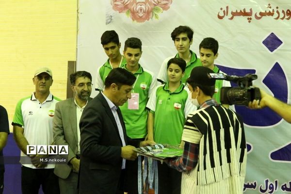 اختتامیه مسابقات شطرنج دانش‌آموزی کشور