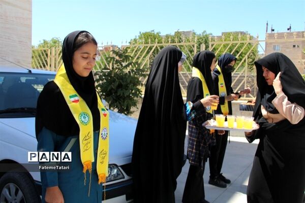 برگزاری پیش اردوی ملی دختران در محل سازمان دانش‌آموزی استان خراسان شمالی