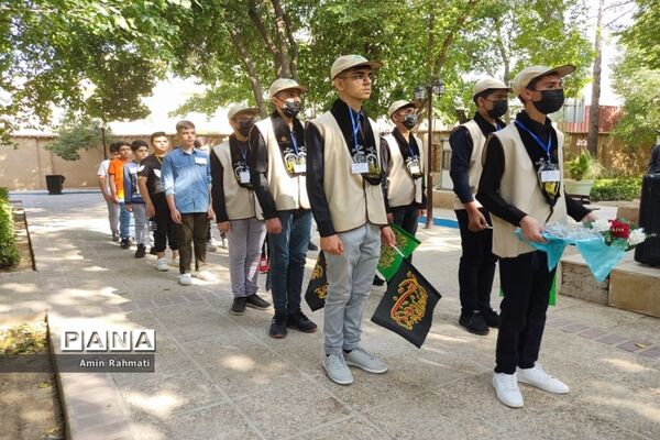 برگزاری اردوی دانش‌آموزان ناحیه چهار شیراز