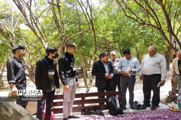 برگزاری اردوی دانش‌آموزان ناحیه چهار شیراز