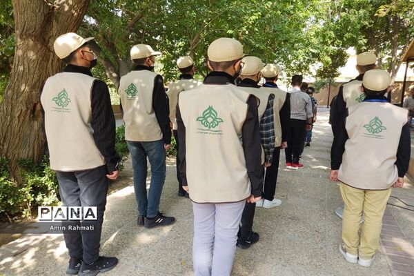 برگزاری اردوی دانش‌آموزان ناحیه چهار شیراز