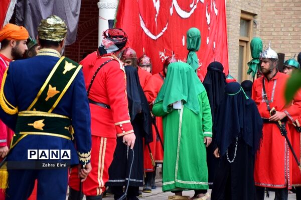 هیات هنر مکتب حسینی اصحاب رسانه در تبریز