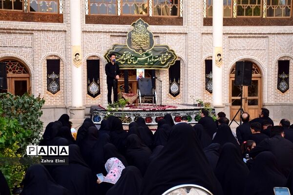 هیات هنر مکتب حسینی اصحاب رسانه در تبریز