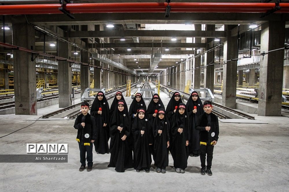 آیین بهره‌برداری از بزرگترین پایانه زیرزمینی قطارهای شهری در کشور