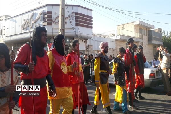 کاروان نمادین «اسرای کربلا» در قم-3