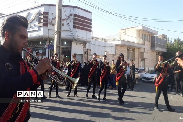 کاروان نمادین «اسرای کربلا» در قم-3