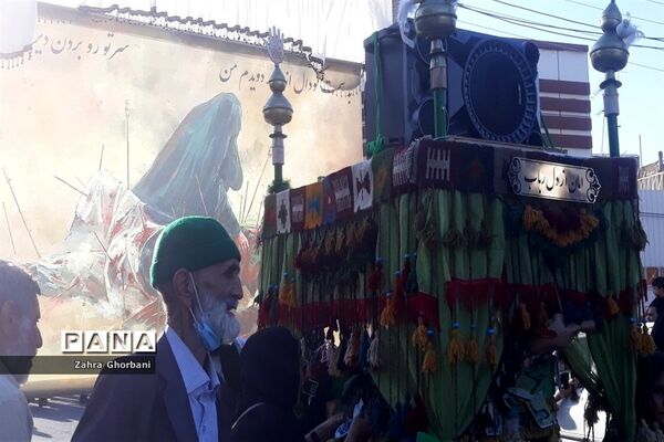 کاروان نمادین «اسرای کربلا» در قم-3