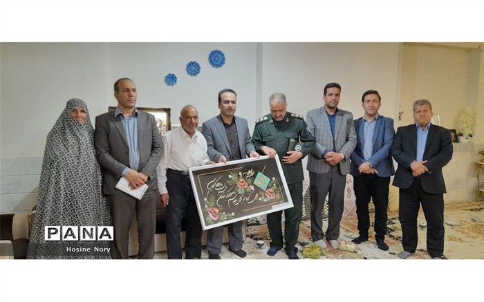 دیدار فرماندار خلیل‌آباد با دو تن از آزادگان