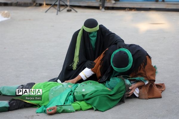 برگزاری مراسم تعزیه‌خوانی در روستاهای اطراف مشهد