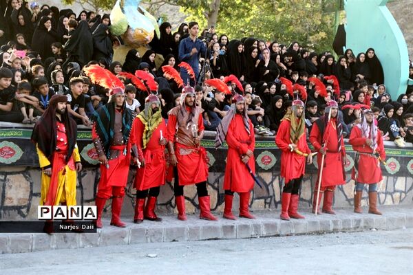 برگزاری مراسم تعزیه‌خوانی در روستاهای اطراف مشهد