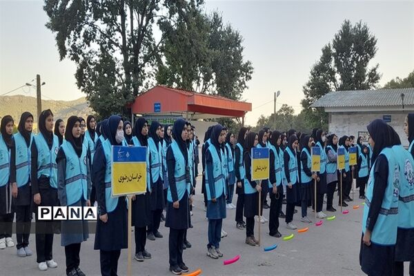 افتتاحیه اردوی قطبی اعضای سازمان دانش‌آموزی در استان گلستان