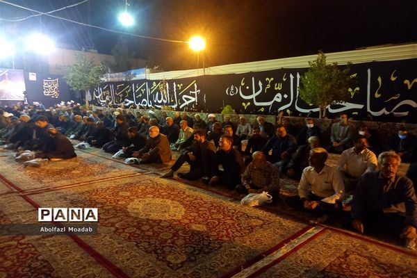 عزاداری سالروز شهادت یادگار کربلا امام سجاد(ع) در فرمانداری کاشمر
