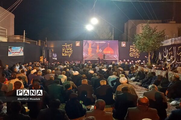 عزاداری سالروز شهادت یادگار کربلا امام سجاد(ع) در فرمانداری کاشمر