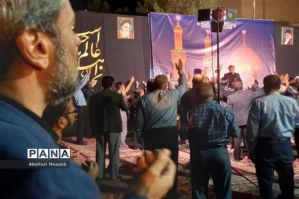 عزاداری سالروز شهادت یادگار کربلا امام سجاد(ع) در فرمانداری کاشمر