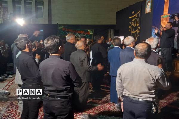 عزاداری سالروز شهادت یادگار کربلا امام سجاد(ع) در فرمانداری کاشمر