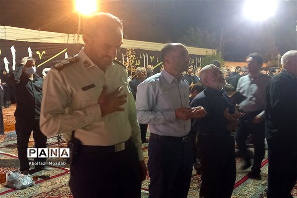 عزاداری سالروز شهادت یادگار کربلا امام سجاد(ع) در فرمانداری کاشمر