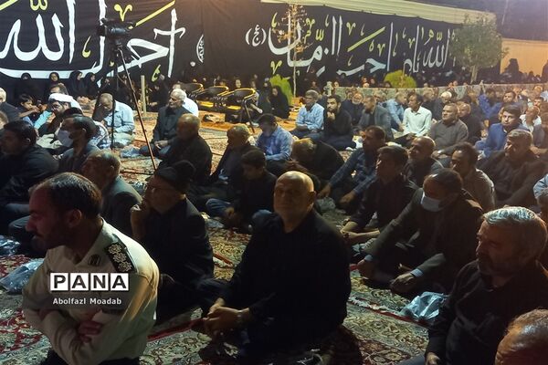 عزاداری سالروز شهادت یادگار کربلا امام سجاد(ع) در فرمانداری کاشمر