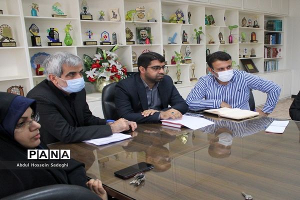 جلسه هماهنگی همایش دختران فاطمی رهروان زینبی در بوشهر