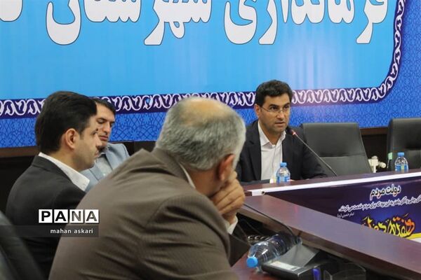 نشست فرماندار گلوگاه با خبرنگاران و اصحاب رسانه