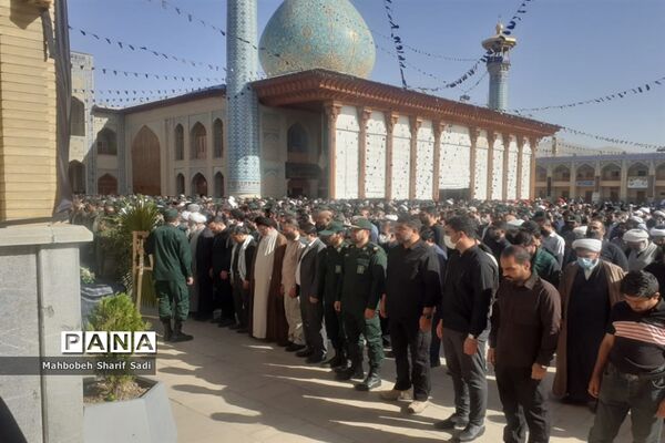تشییع پیکر مطهر دو شهید امنیت در شیراز