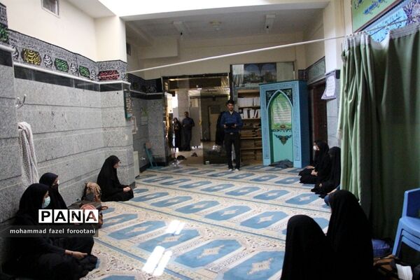 اعزام دانش آموزان (دختر) سازمان دانش‌آموزی به اردوی قطبی