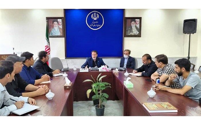 نشست فرماندار جعفرآباد قم با اصحاب رسانه