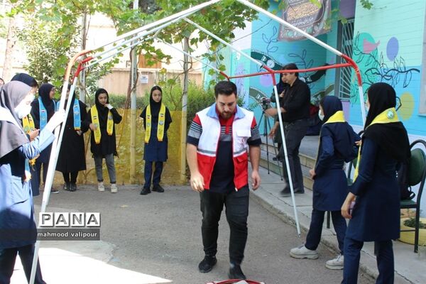 برگزاری پیش اردوی قطبی سازمان دانش آموزی درقزوین