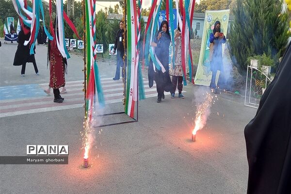 اردوی قطبی اعضای سازمان دانش‌آموزی مازندرانی در گلستان