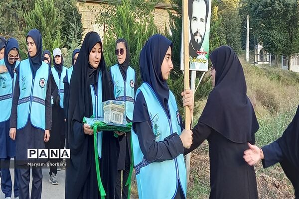 اردوی قطبی اعضای سازمان دانش‌آموزی مازندرانی در گلستان
