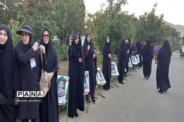اردوی قطبی اعضای سازمان دانش‌آموزی مازندرانی در گلستان