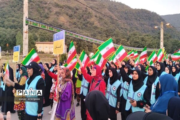 اردوی قطبی اعضای سازمان دانش‌آموزی در استان گلستان