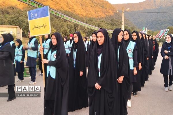 اردوی قطبی اعضای سازمان دانش‌آموزی در استان گلستان