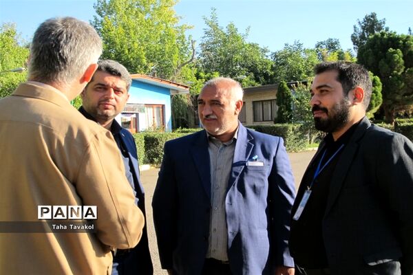 بازدید معاون پرورشی و فرهنگی اداره‌کل شهرستان‌های تهران از اردوی قطبی اعضای سازمان دانش‌آموزی
