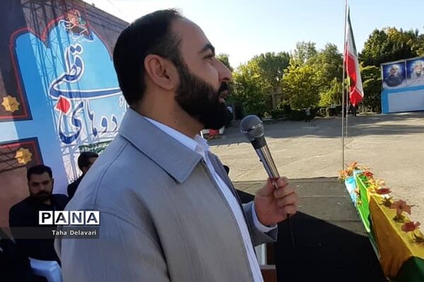 بازدید قائم مقام معاون وزیر در سازمان دانش‌آموزی از اردوی قطبی اعضای سازمان دانش‌آموزی