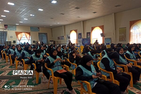 افتتاحیه اردوی قطبی در گلستان بخش دختران