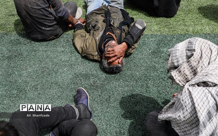 بررسی آخرین وضعیت پذیرش معتادان متجاهر دارای اختلال اعصاب و روان
