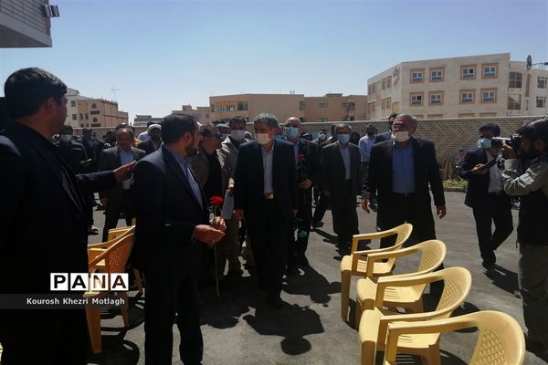 افتتاح مدرسه خیرساز فاطمه زهرا (س)  و بازدید از دو پروژه پزشکی و تحصیلی در شهرستان کازرون