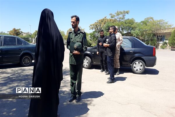 مراسم افتتاحیه دوره یاوران ولایت در اردوگاه ولی عصر ناحیه۷مشهد