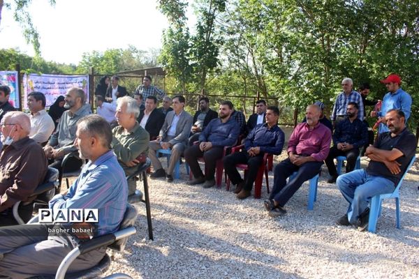 افتتاح پروژه آبرسانی روستای تیرتاش