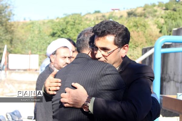 افتتاح پروژه آبرسانی روستای تیرتاش