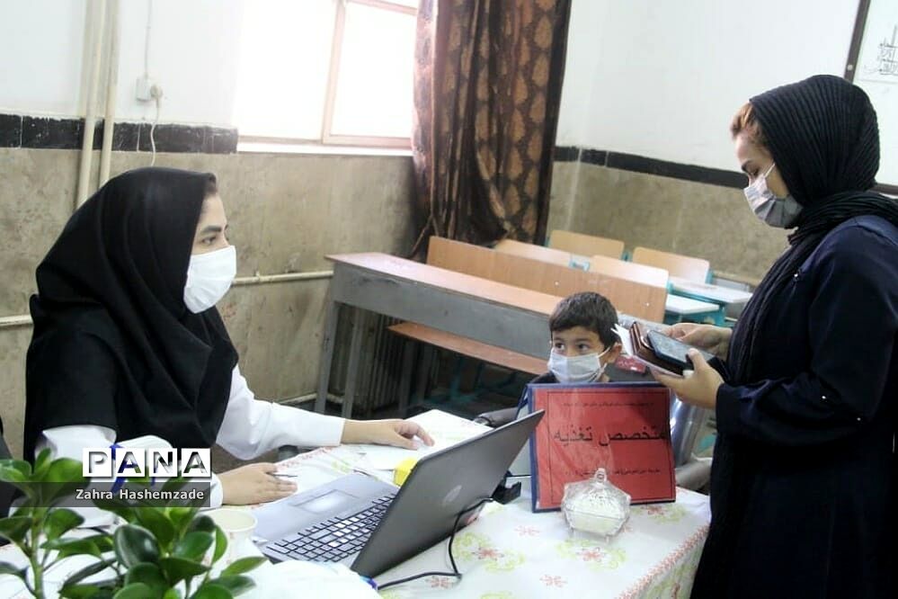 اردوی جهادی پزشکی و دندان‌پزشکی در دبستان امیرالمومنین شهرری